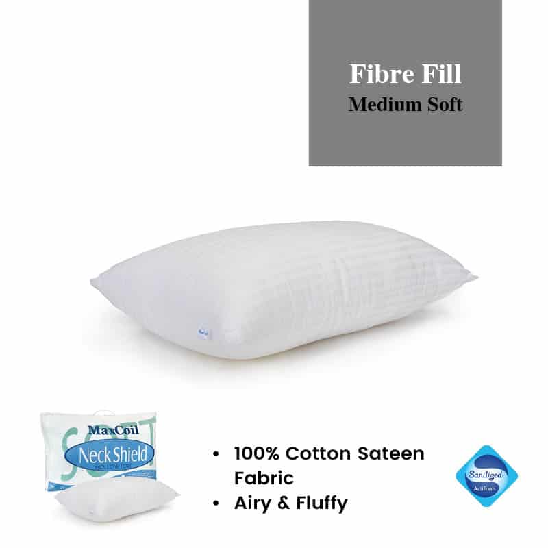 Neck Shield Fibre Fill Pillow