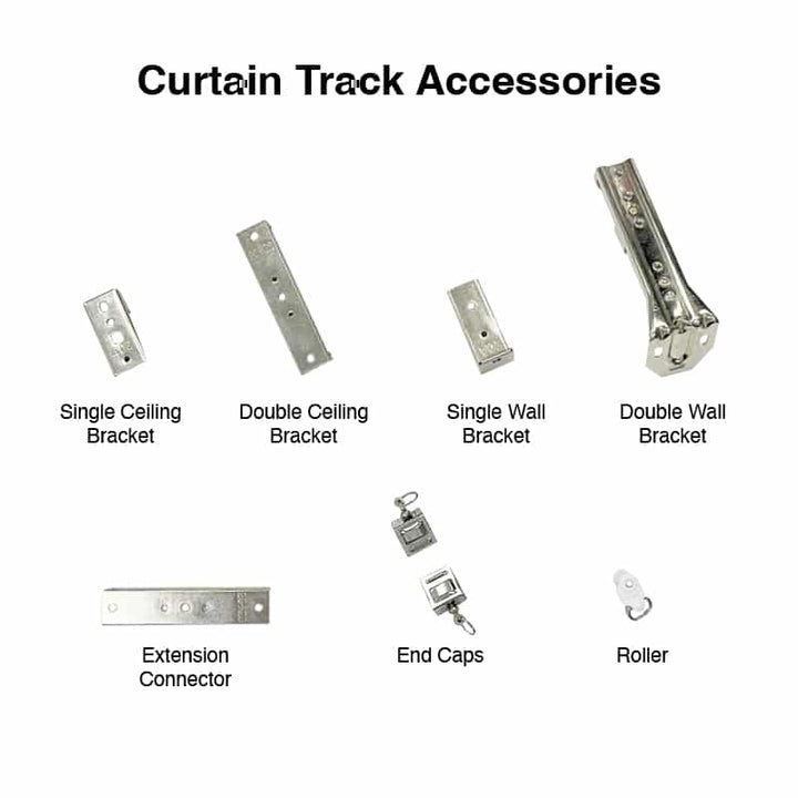 Ceiling Curtain Track Set (Customisable)