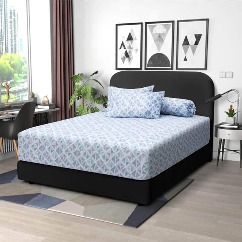 Essential Microfibre Fitted Bedsheet Set