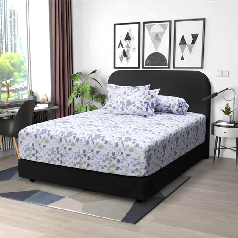 Essential Microfibre Fitted Bedsheet Set