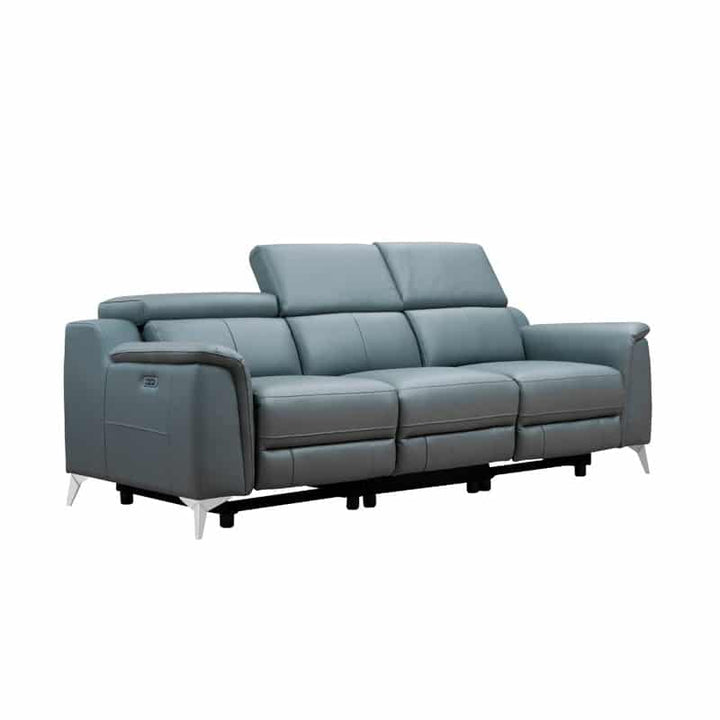 Erica 3 Seater Recliner Sofa (Half Leather)