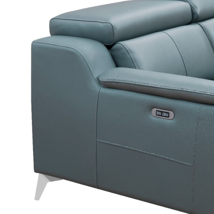 Erica 3 Seater Recliner Sofa (Half Leather)