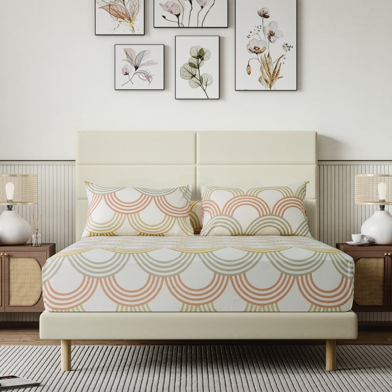 Fancy Fair Microfibre Fitted Bedsheet Set