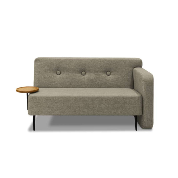 Zavier 2 Seater Sofa with Side Table