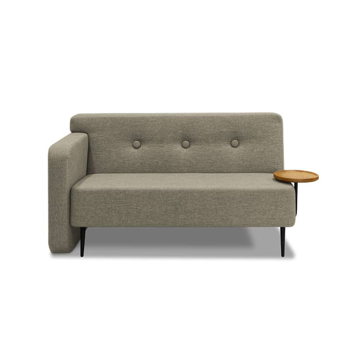 Zavier 2 Seater Sofa with Side Table