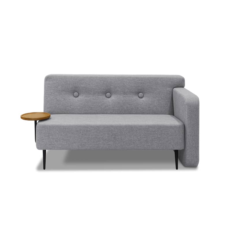 Zavier 2 Seater Sofa with Side Table