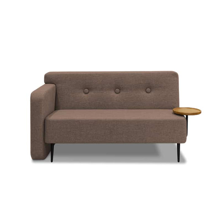 Zavier 2 Seater Sofa with Side Table