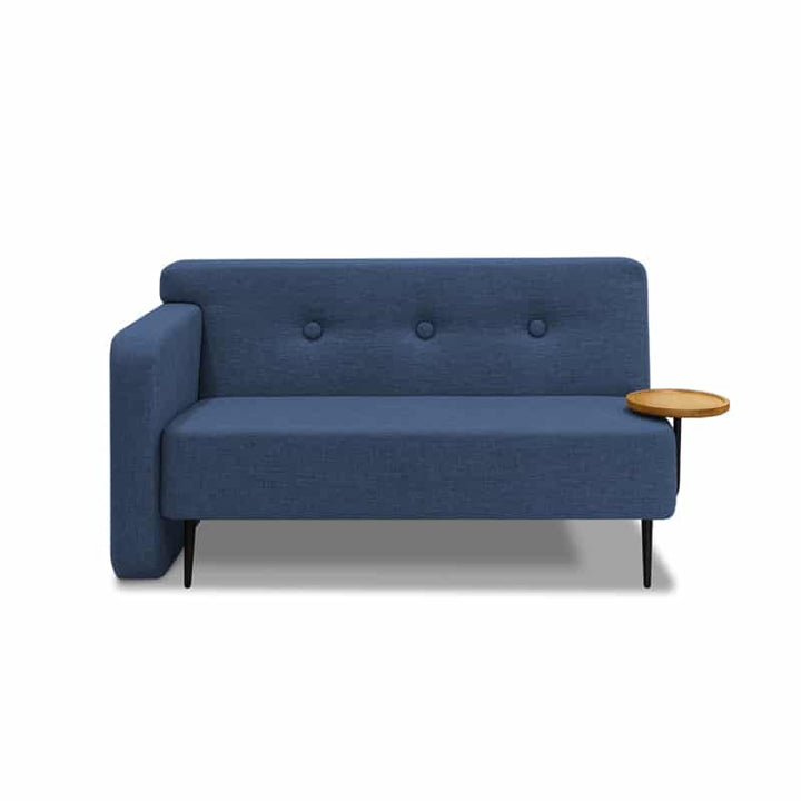 Zavier 2 Seater Sofa with Side Table