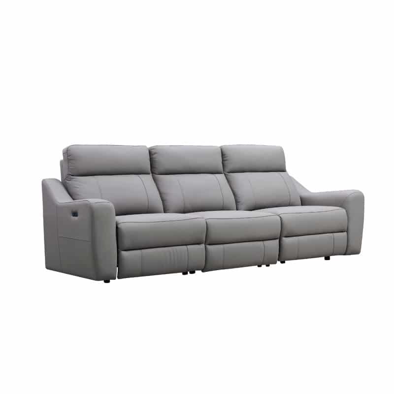 Florine 3 Seater Recliner Sofa (Half Leather)