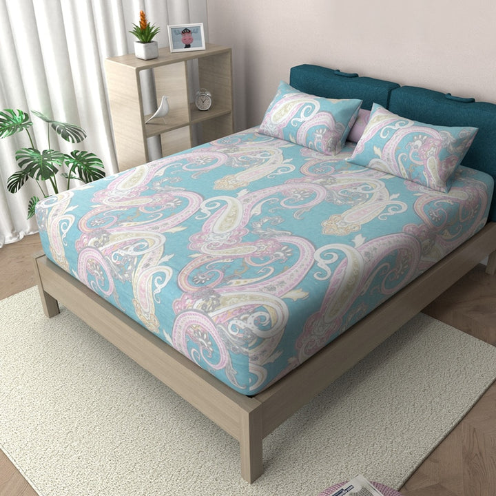 Garden Cotton Fitted Bedsheet Set