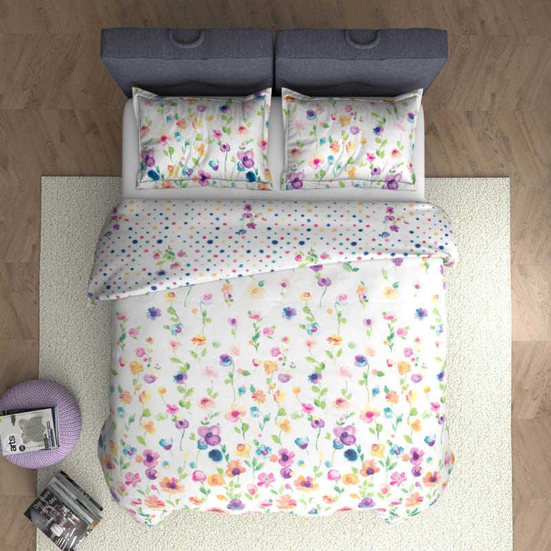 Garden Cotton Quilt Cover Set