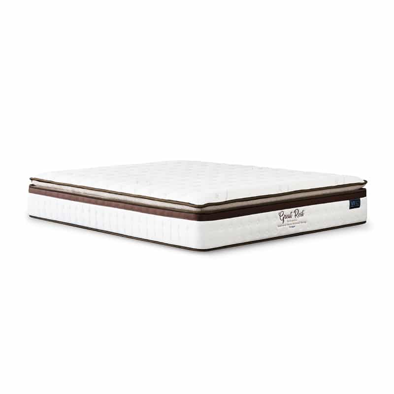 Great Rest 11” Pocketed Spring Mattress + Alpha Storage Bed (Package)