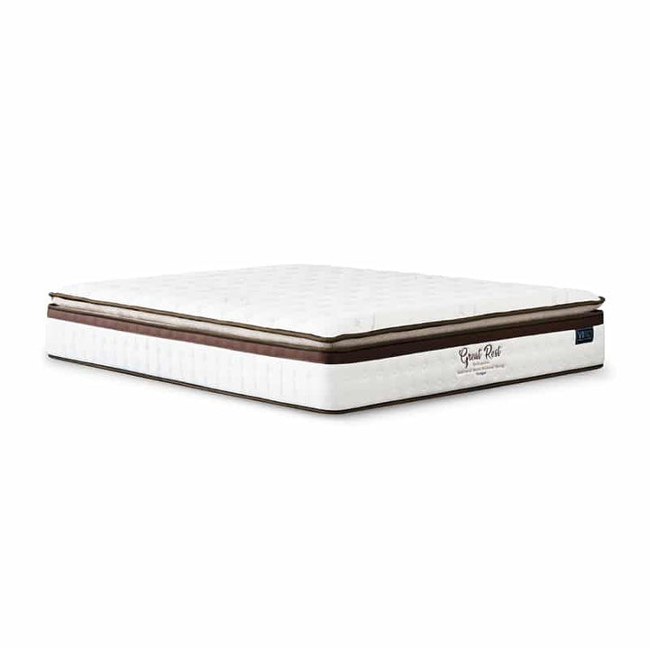 Great Rest 11” Pocketed Spring Mattress + Alpha Storage Bed (Package)