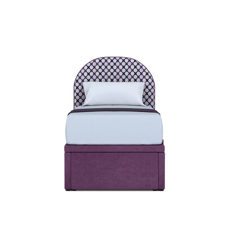 Adey Headboard + Van Syera Storage Bed H21-KB21