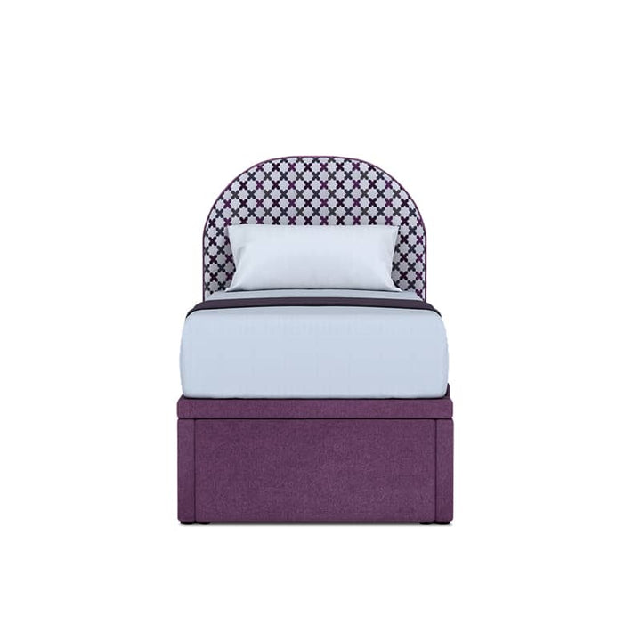 Adey Headboard + Van Syera Storage Bed