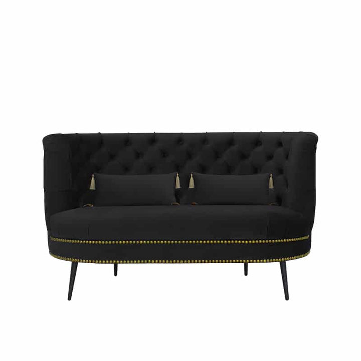 Tessah Velvet 2 Seater Chesterfield Sofa