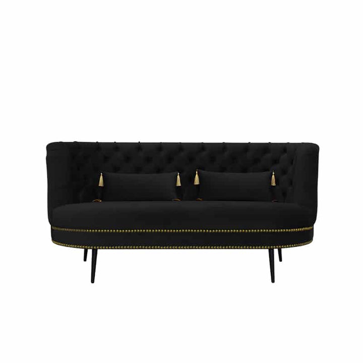 Tessah Velvet 2.5 Seater Chesterfield Sofa