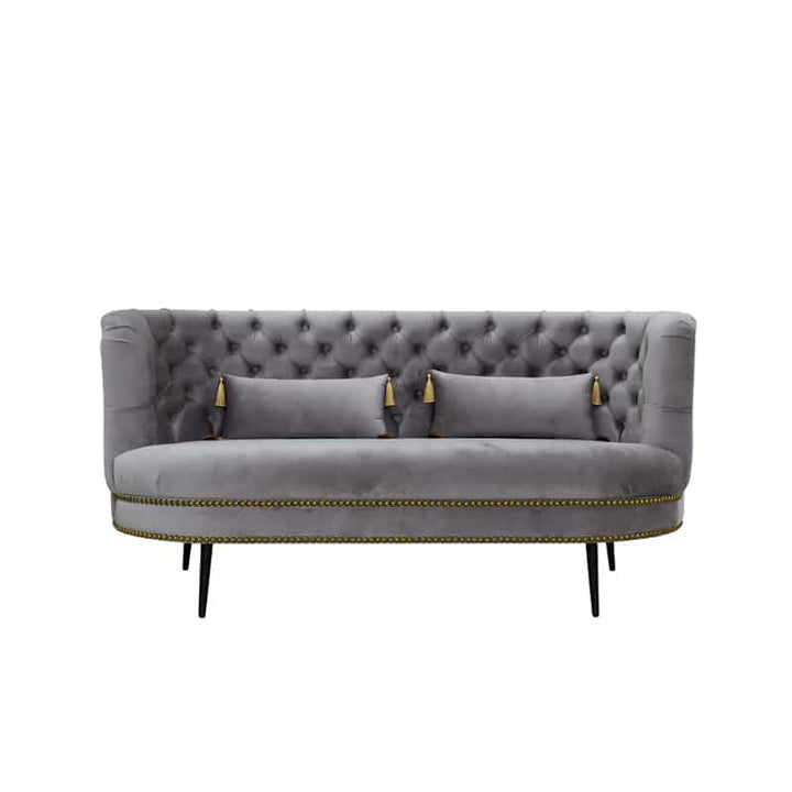 Tessah Velvet 2.5 Seater Chesterfield Sofa