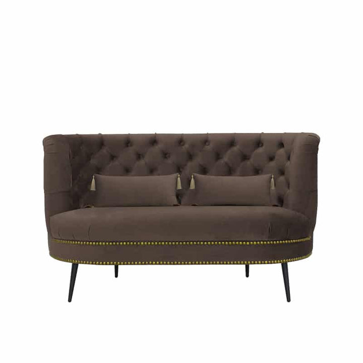 Tessah Velvet 2 Seater Chesterfield Sofa