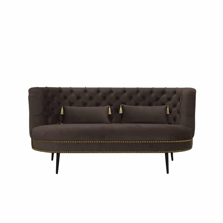 Tessah Velvet 2.5 Seater Chesterfield Sofa