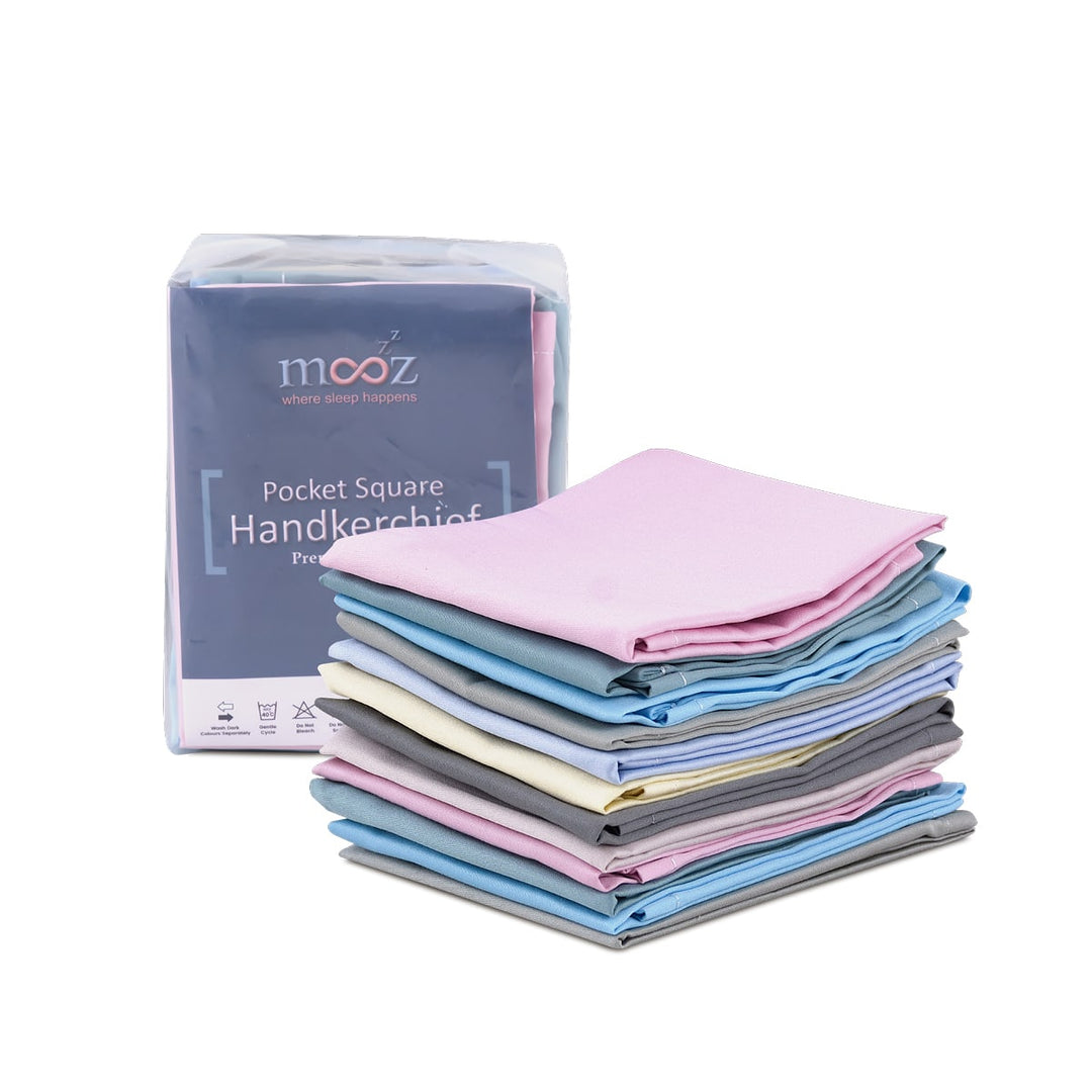 Pocket Square Handkerchief (12pcs)
