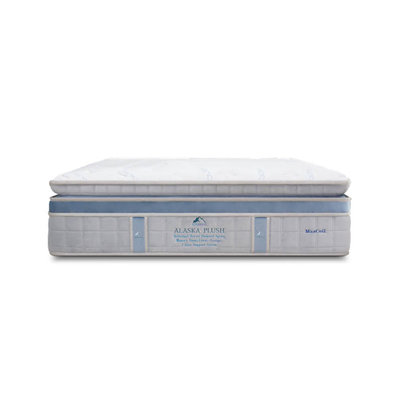 ICEBERG Alaska Plush 15.5" Pocketed Spring Mattress