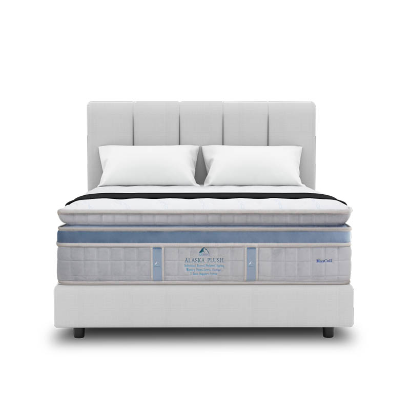 ICEBERG Alaska Plush 15.5" Pocketed Spring Mattress