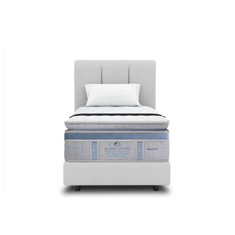 ICEBERG Alaska Plush 15.5" Pocketed Spring Mattress