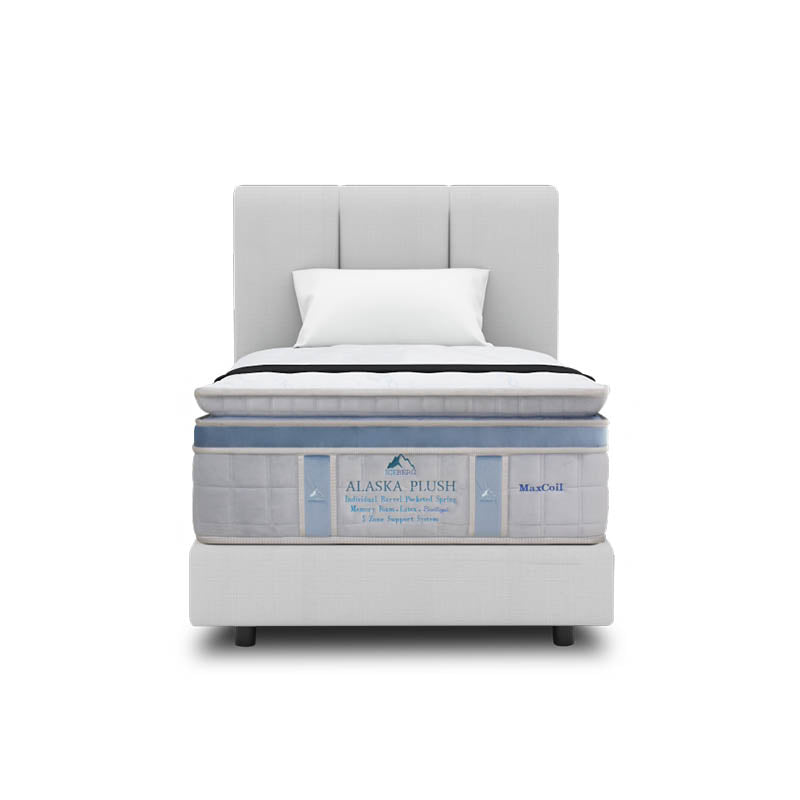 ICEBERG Alaska Plush 15.5" Pocketed Spring Mattress