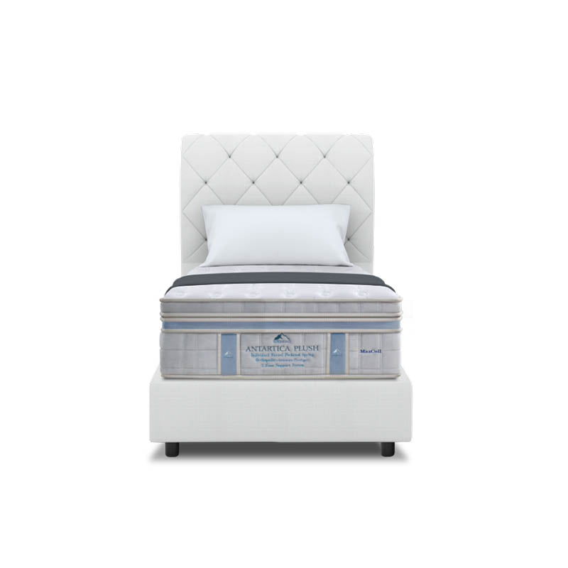 ICEBERG Antarctica Plush 15.5" Pocketed Spring Mattress