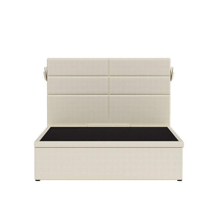 Jasmine Headboard +Motorised Chopin Storage Bed