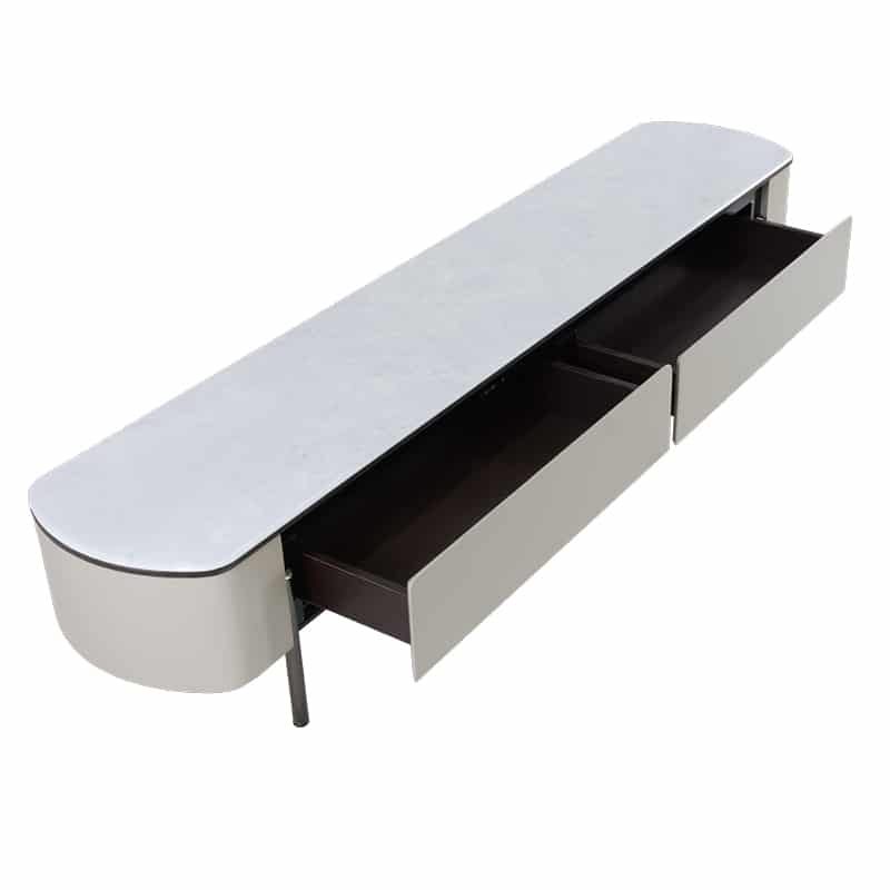 Janus Marble TV Console