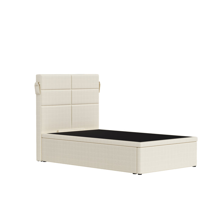 Jasmine Headboard + Chopin Storage Bed