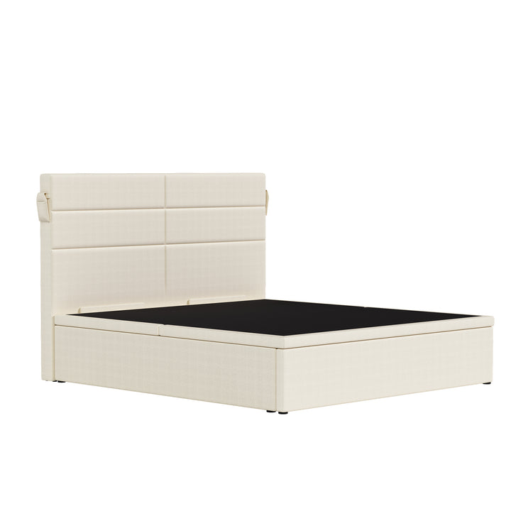 Jasmine Headboard + Chopin Storage Bed