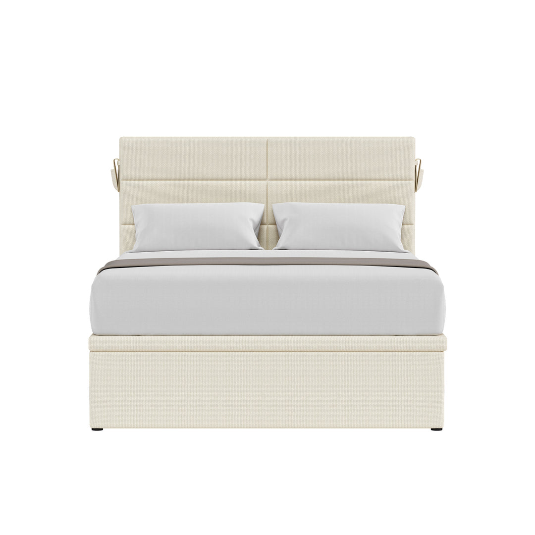 Jasmine Headboard + Chopin Storage Bed