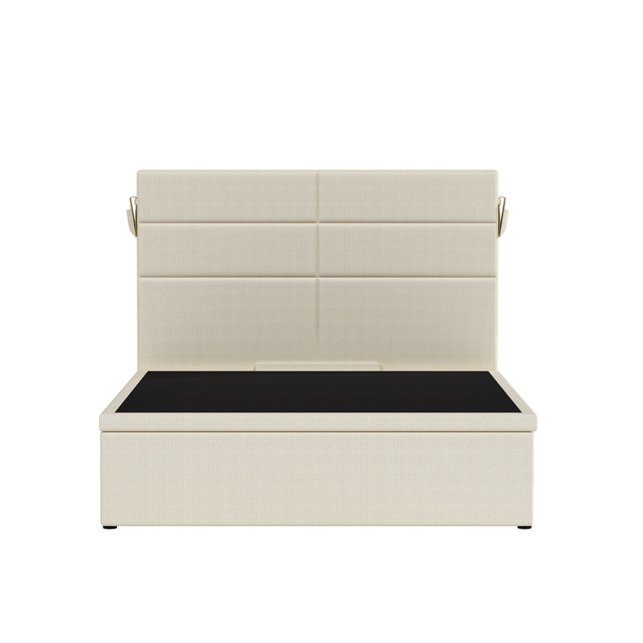 Jasmine Headboard + Chopin Storage Bed
