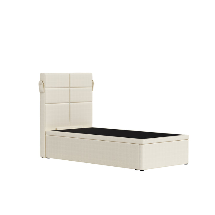 Jasmine Headboard + Chopin Storage Bed
