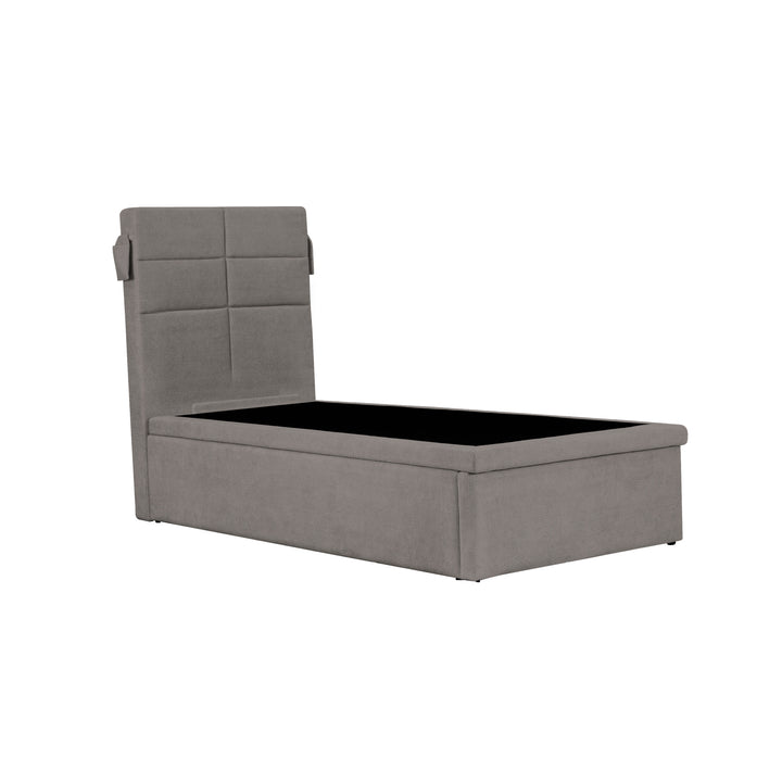 Jasmine Headboard + Chopin Storage Bed