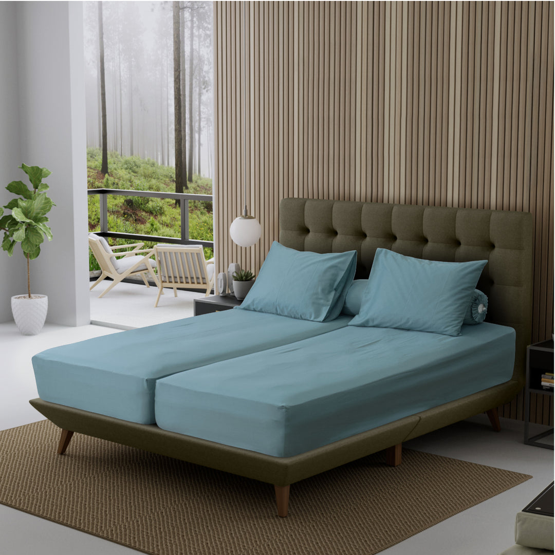 Blossom Cotton Sateen Bedsheet Set