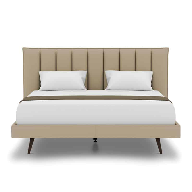 Le Railey Bed Frame (Half Leather)