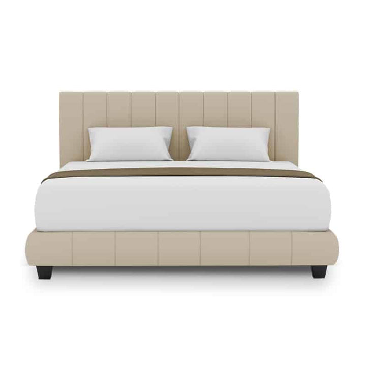 Le Irvine Bed Frame (Half Leather)