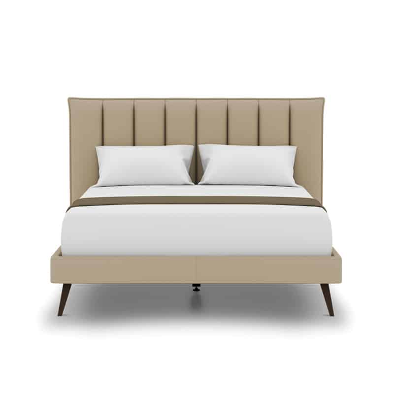 Le Railey Bed Frame (Half Leather)