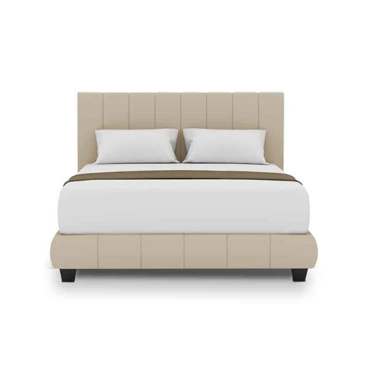 Le Irvine Bed Frame (Half Leather)