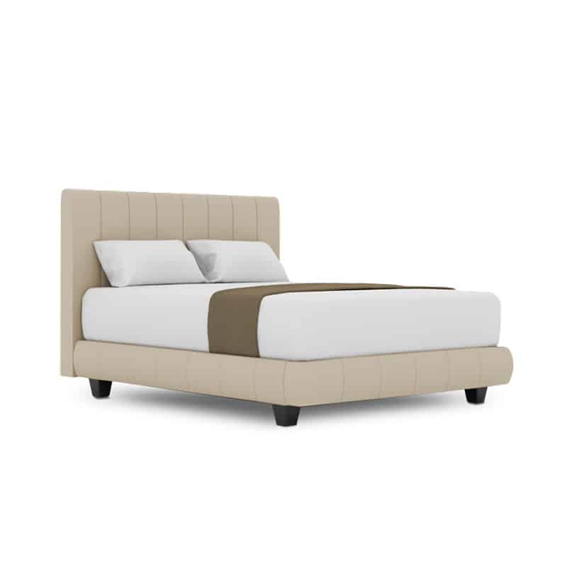 Le Irvine Bed Frame (Half Leather)