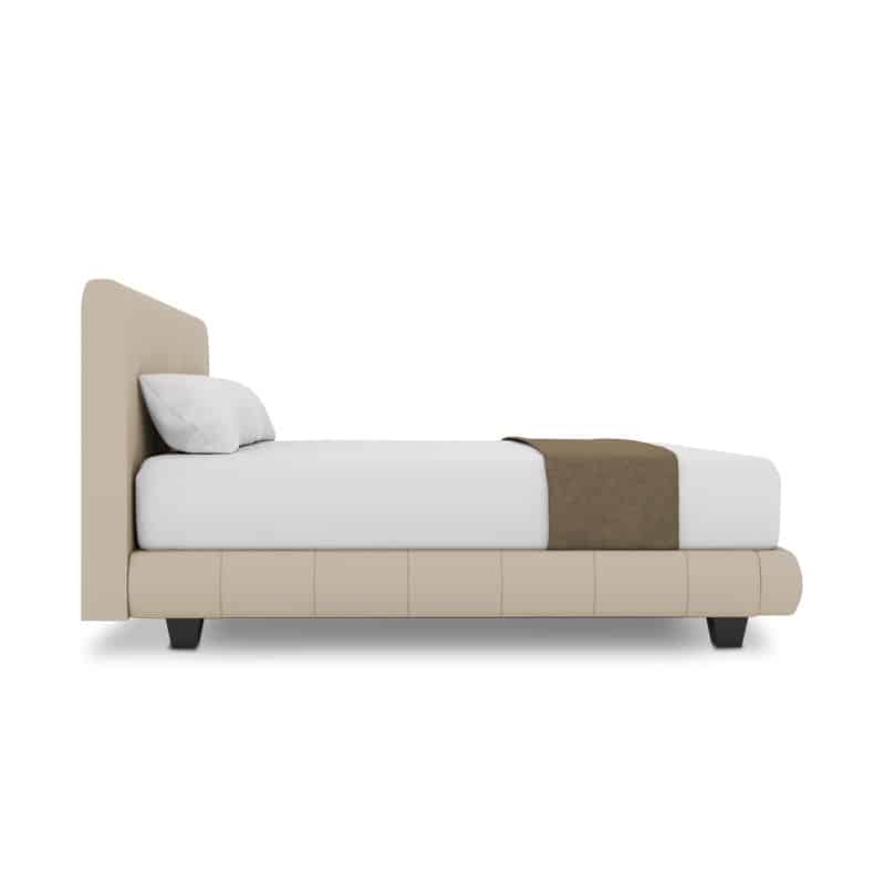 Le Irvine Bed Frame (Half Leather)
