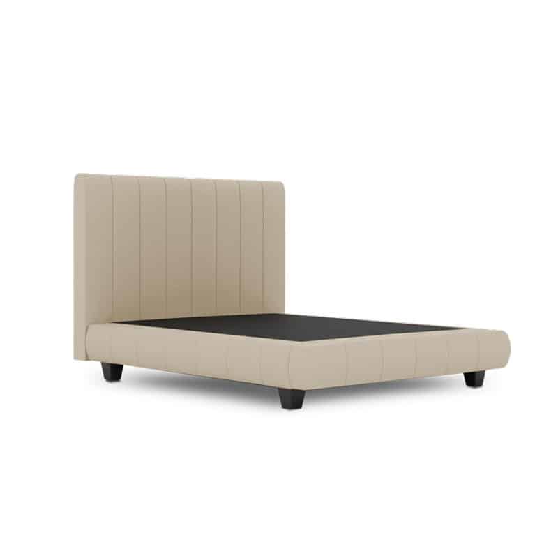 Le Irvine Bed Frame (Half Leather)