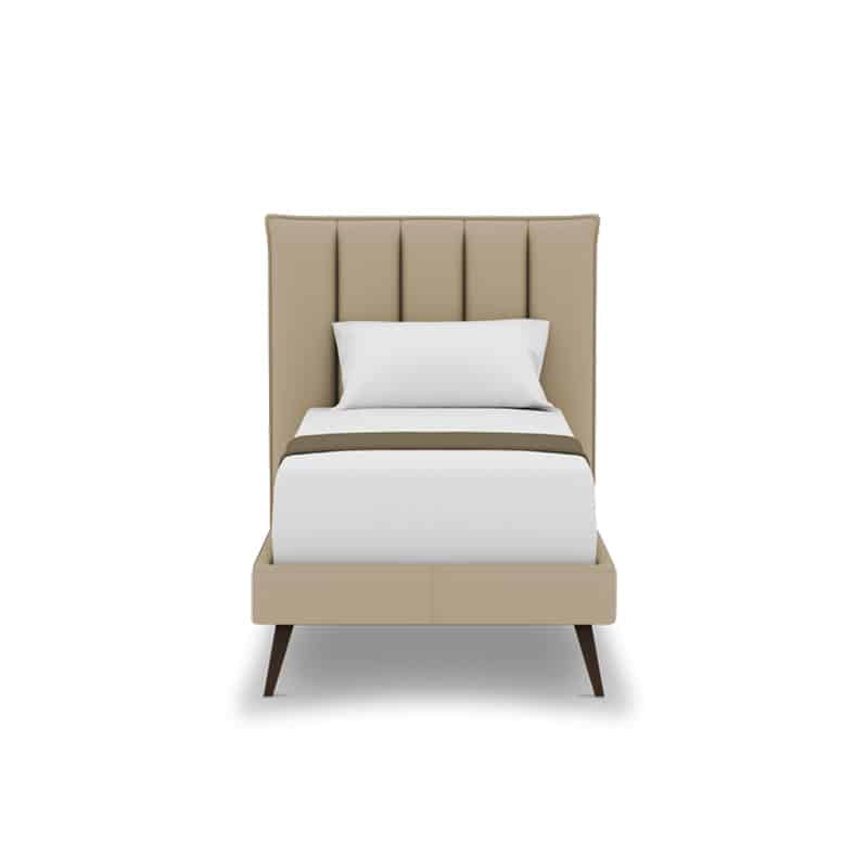 Le Railey Bed Frame (Half Leather)