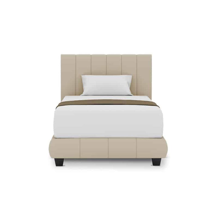 Le Irvine Bed Frame (Half Leather)