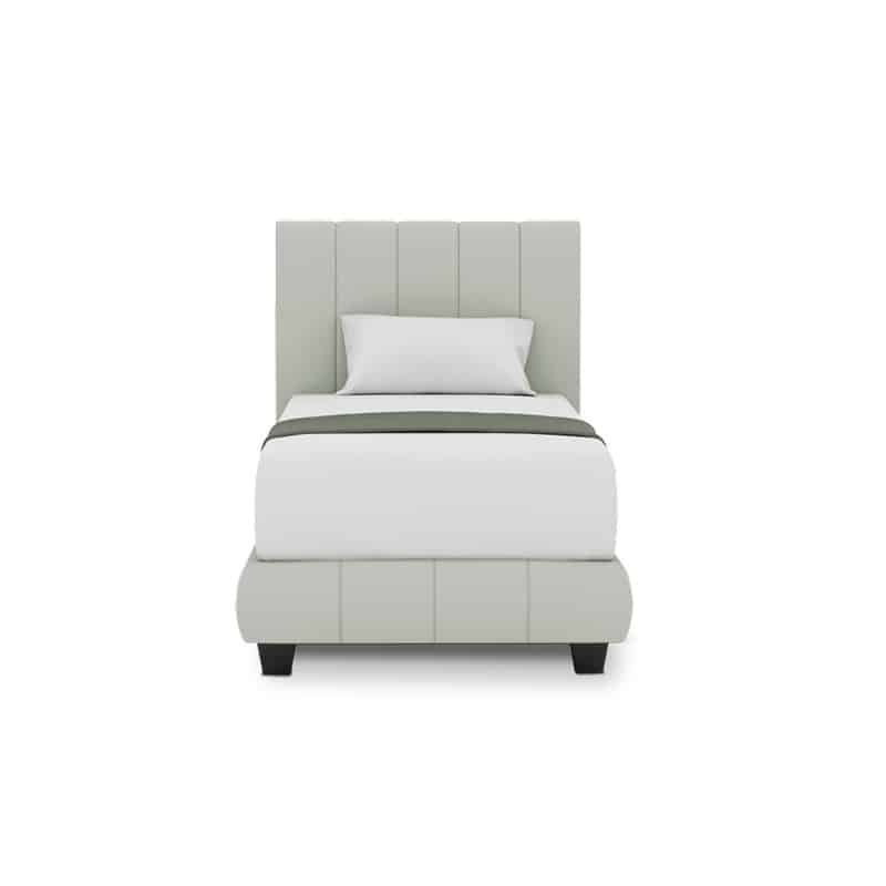 Le Irvine Bed Frame (Half Leather)