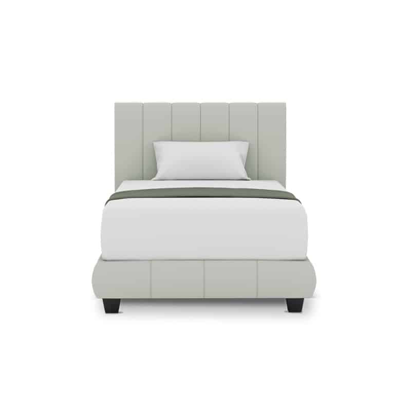 Le Irvine Bed Frame (Half Leather)
